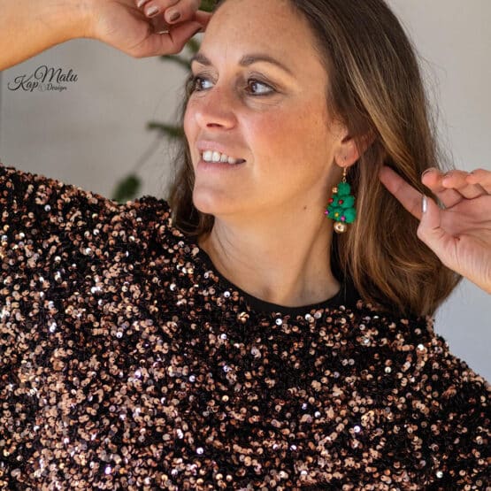 DIY Stoffe Inspiration - Paillettenstoff