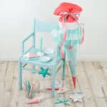 Diy Stoffe Inspiration 595d Schultuete Seesterne Mint Koralle Bastelvorlagen Zauberstab Silikonform Muscheln Plottermotiv