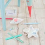 Diy Stoffe Inspiration 595g Schultuete Seesterne Mint Koralle Bastelvorlagen Silikonform Muscheln