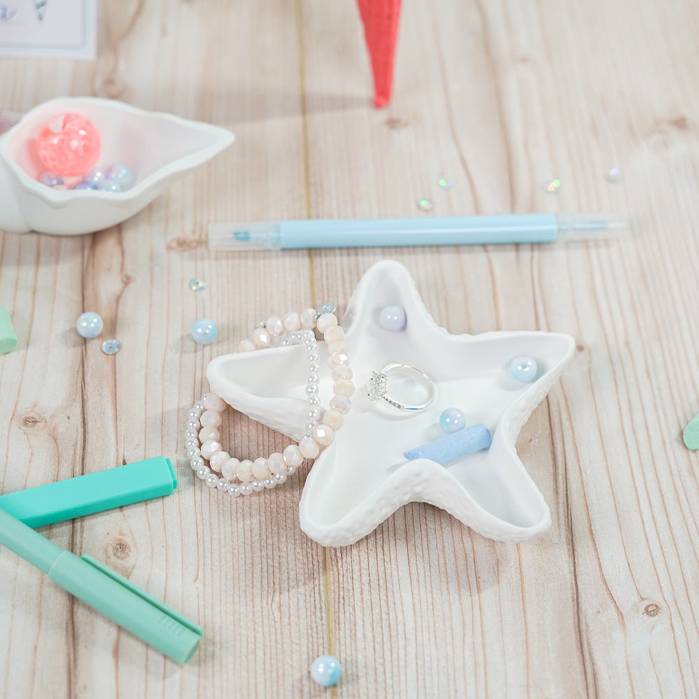 Diy Stoffe Inspiration 595t Schultuete Seesterne Mint Koralle Bastelvorlagen Silikonform Muscheln