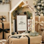 Holzbox Haus Gutschein Weihnachten Kik