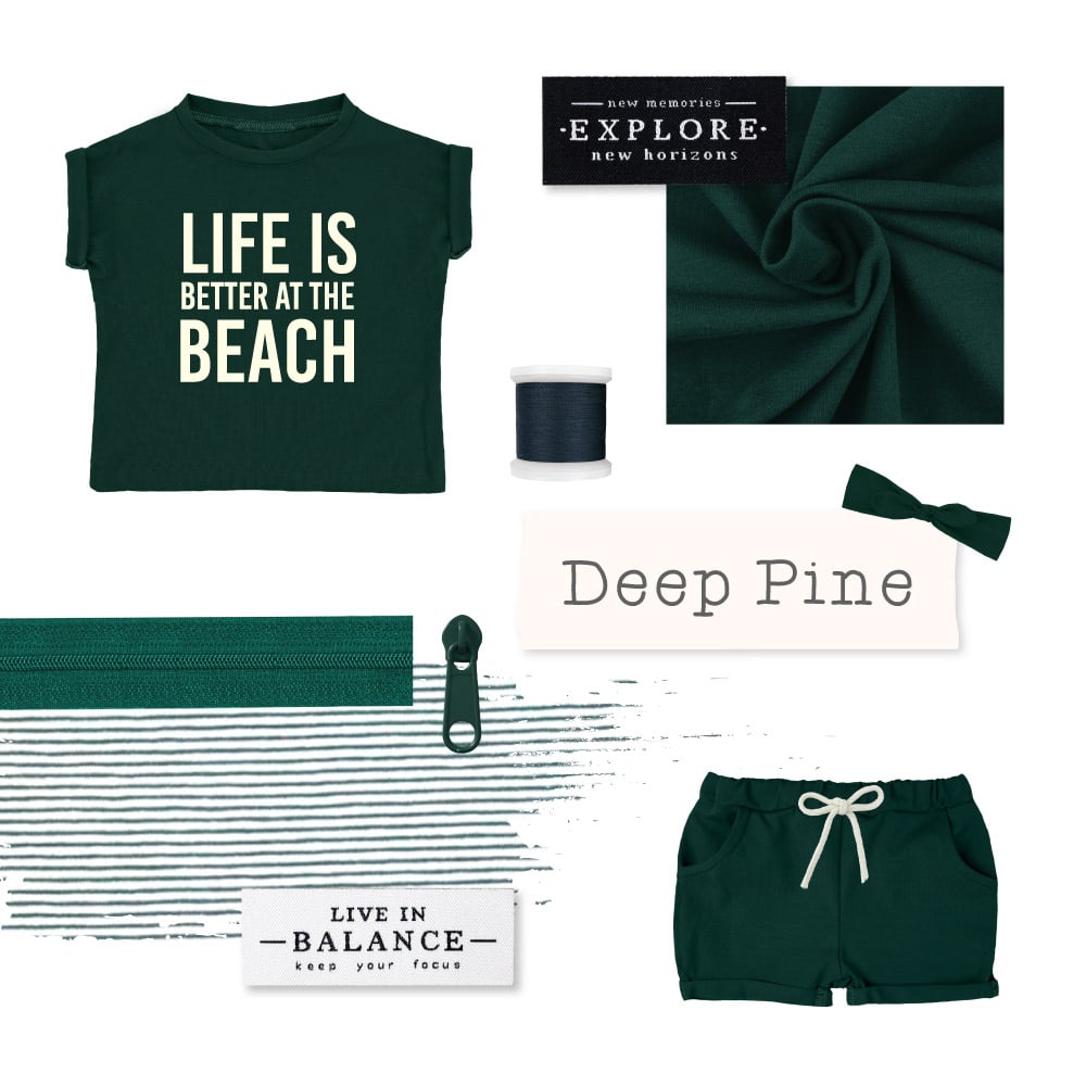 Moodboard Farbpaket Deep Pine Moodboard Farbpaket Deep Pine