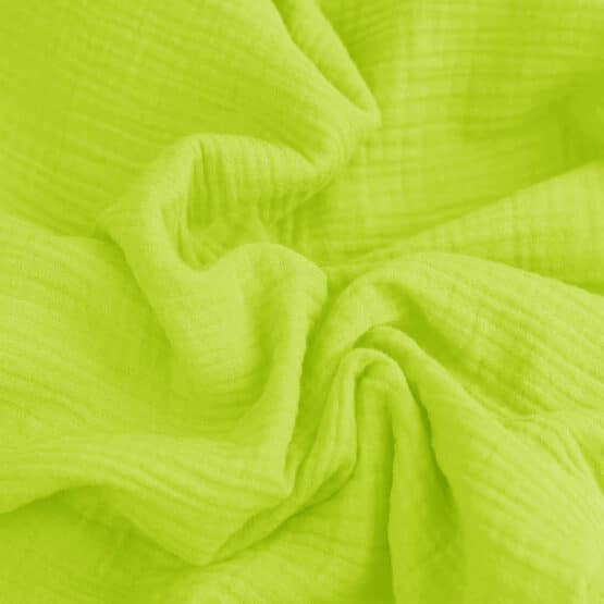 Musselin – Neon Yellow Lime