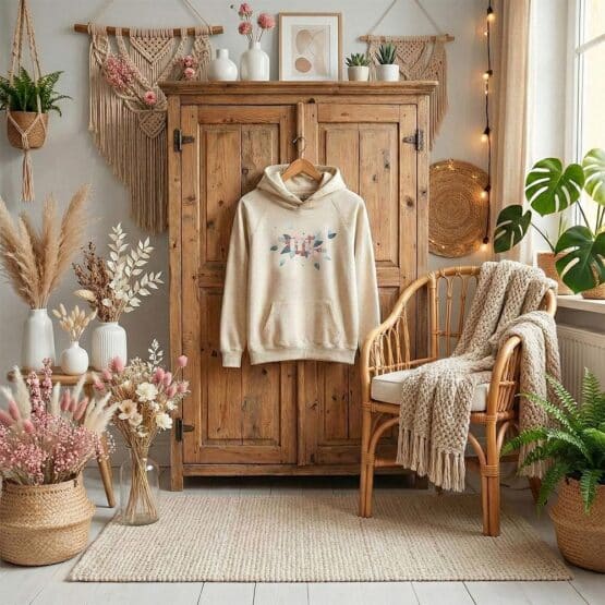 Stickset Hi Damen Hoodie Boho Kik