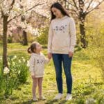 Stickset Hi Partnerlook Mama Kind Hoodie 2 Kik