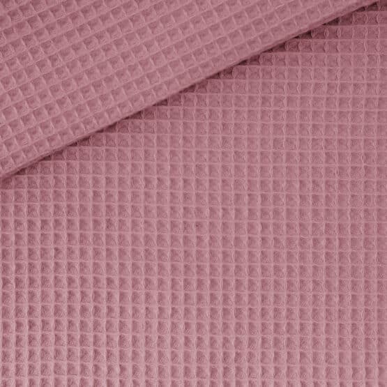Waffelpique – Altrosa