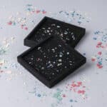 Giessform Untersetzer Quadrat 1