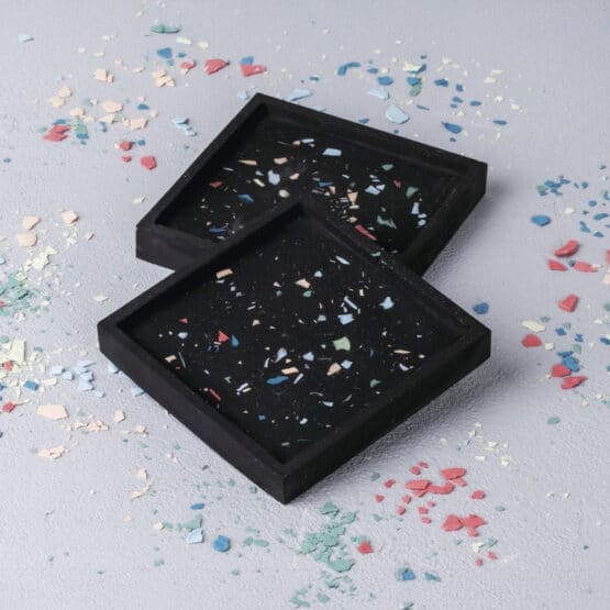 Giessform Untersetzer Quadrat 1