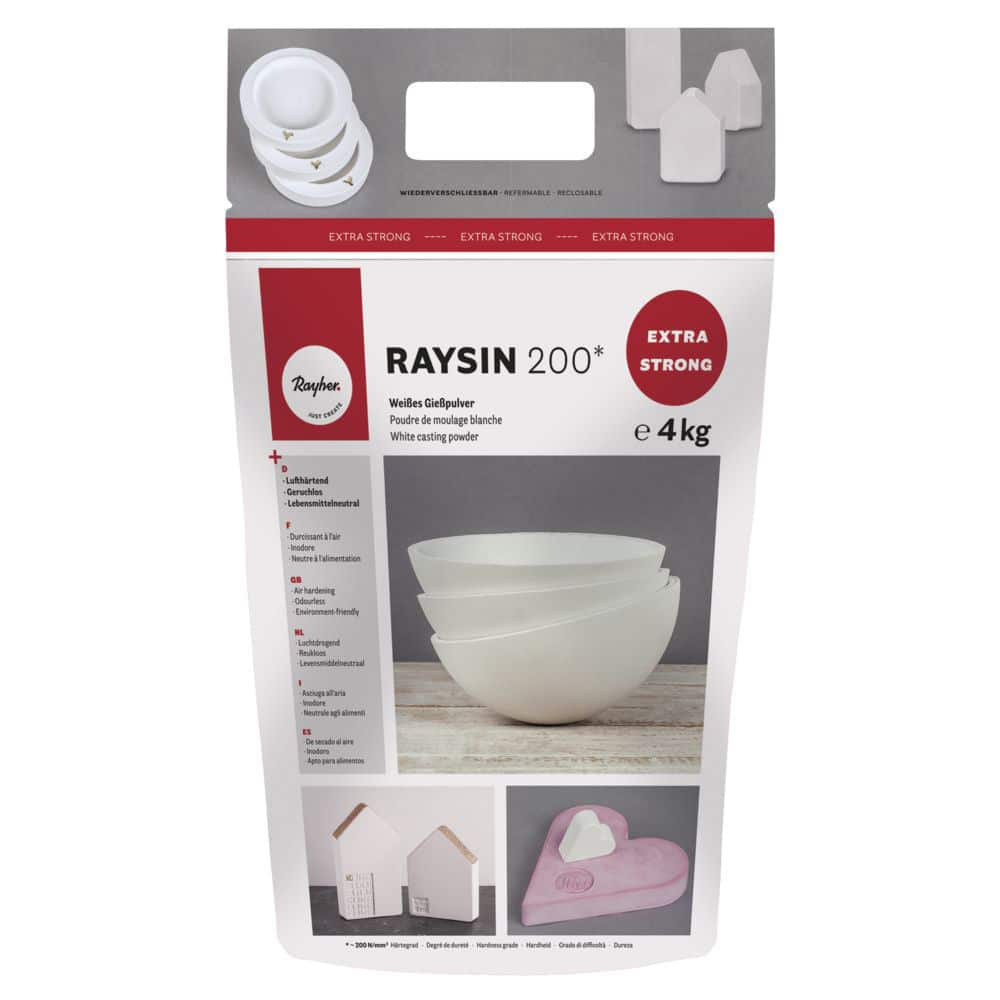 Giesspulver Raysin 200 Weiss 4 Kg Giesspulver Raysin 200 Weiss 4 Kg