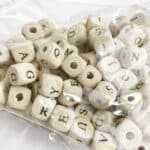 Holzperlen Buchstaben B Ware 2