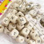 Holzperlen Buchstaben B Ware 3