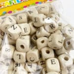 Holzperlen Buchstaben B Ware 4