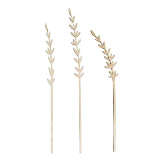 Holzstecker Lavendel
