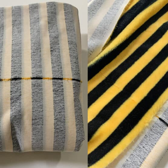 Plueschfleece Biene B Ware