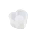 Silikon Giessform Kerzenhalter Herz 2