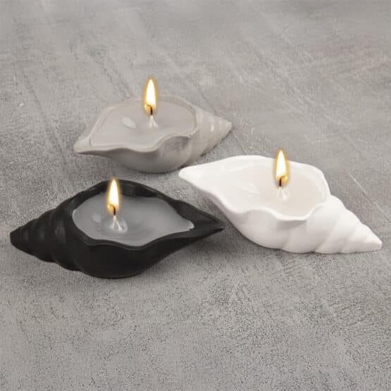 Silikon Gießformen Set – Seestern & Muscheln – Dekoschalen