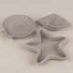 Silikon Giessformen Set Seestern Muscheln Dekoschalen 7