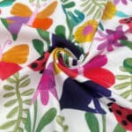 Single Jersey Naive Painting Cats Cremeweiss 3