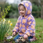 Teddyfleece Blumen 4 Kif