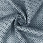 Velvet Dekostoff Strukturiert Stahlgrau 1