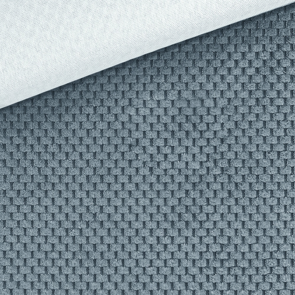 Velvet Dekostoff Strukturiert Stahlgrau Velvet Dekostoff Strukturiert Stahlgrau