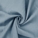 Vintage Musselin gesteppte Streifen – Dusk Blue