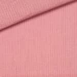 Vintage Musselin Gesteppte Streifen Dusty Rose 1