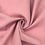 Vintage Musselin Gesteppte Streifen Dusty Rose 2