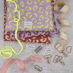 Diy Stoffmix 1329b Kunstleder Label Pomponborte Gurtband Zubehoer Garn Rv