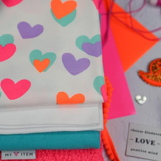 DIY Stoffmix - Label - Knopf