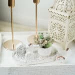 Diy Stoffe Inspiration 597n Giessen Glimmer Flakes Haeuser Untersetzer Toepfchen