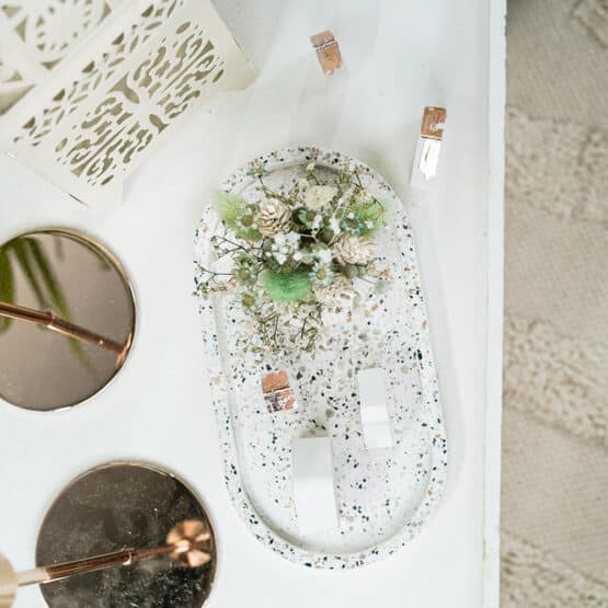 Diy Stoffe Inspiration 597r Giessen Glimmer Flakes Haeuser Untersetzer Toepfchen