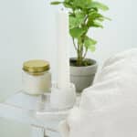 Diy Stoffe Inspiration 597x Giessen Glimmer Flakes Untersetzer Quadratisch Mini Toepfchen