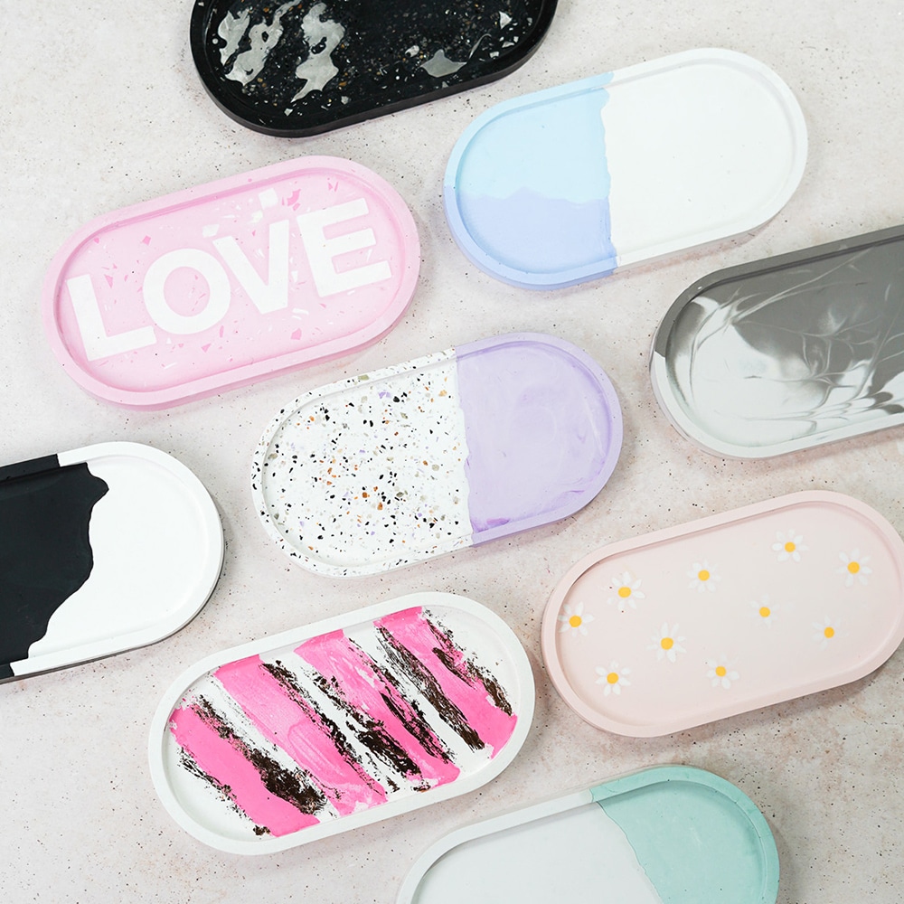 Diy Stoffe Inspiration 599j Giessen Untersetzer Oval Buchstaben Spiegelfolie Folienkleber Flakes Farbpigmente