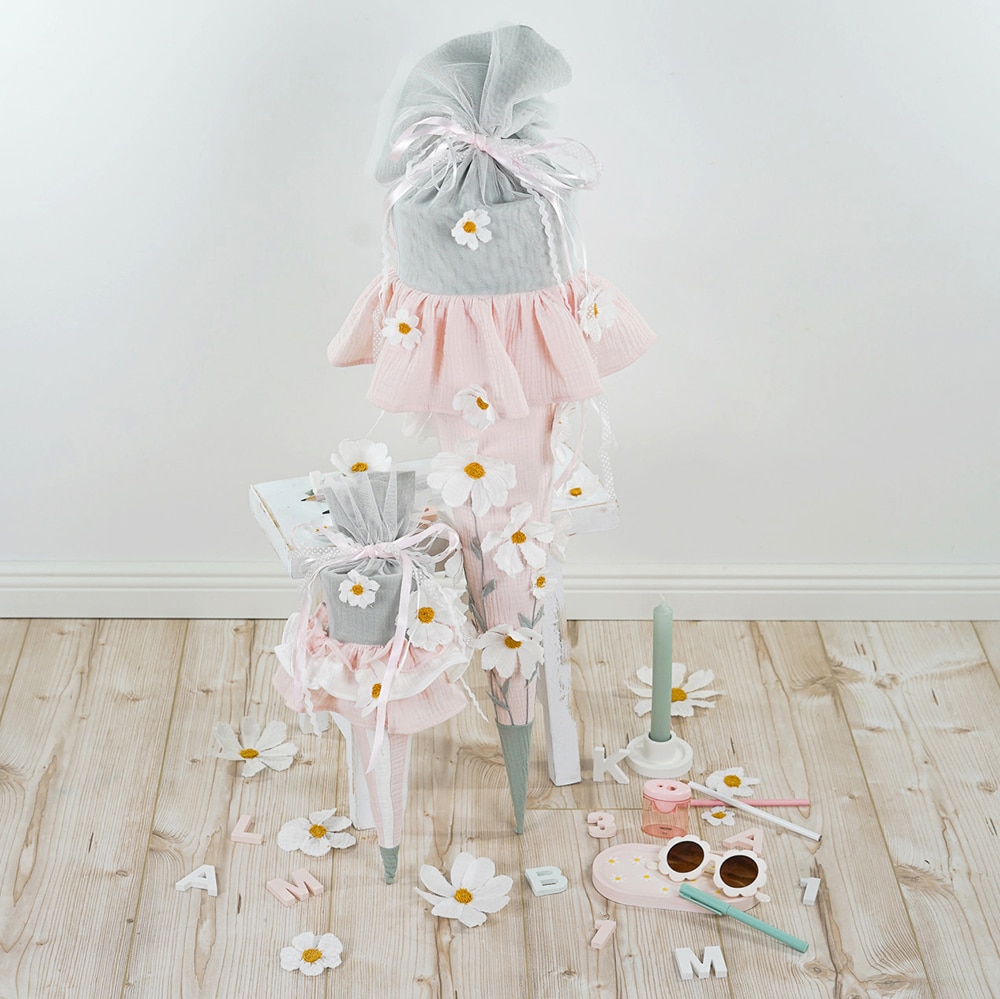 Diy Stoffe Inspiration 600x Schultuete Daisies Silikonform Buchstaben Oval Untersetzer Kerzenhalter