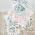 Diy Stoffe Inspiration 600y Schultuete Daisies Silikonform Buchstaben Kerzenhalter