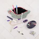 Diy Stoffe Inspiration 602n Naeh Etui Velvet Breitcord Altmint