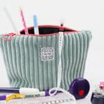 Diy Stoffe Inspiration 602o Naeh Etui Velvet Breitcord Altmint