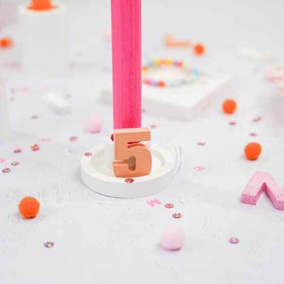 Diy Stoffe Inspiration 603i Giessen Paket Kerze Buchstaben Untersetzer Pink Orange Pigment