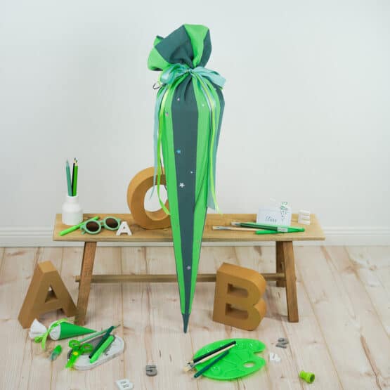 Diy Stoffe Inspiration 603q Schultuete Salbei Neon Plott Bastelvorlage Silikon Vase Buchstaben