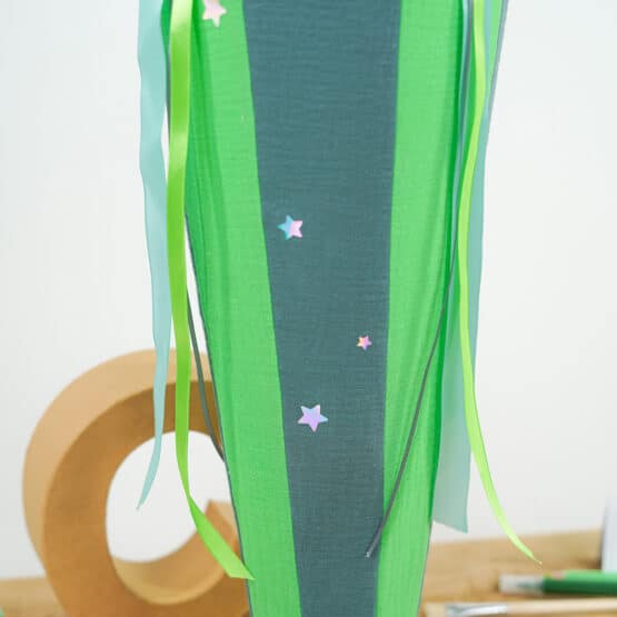 Diy Stoffe Inspiration 603s Schultuete Salbei Neon Plott