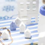 Diy Stoffe Inspiration 604y Giessen Paket Haeuser Mini Pigment Ultrablau Weiss Spiegelfolie