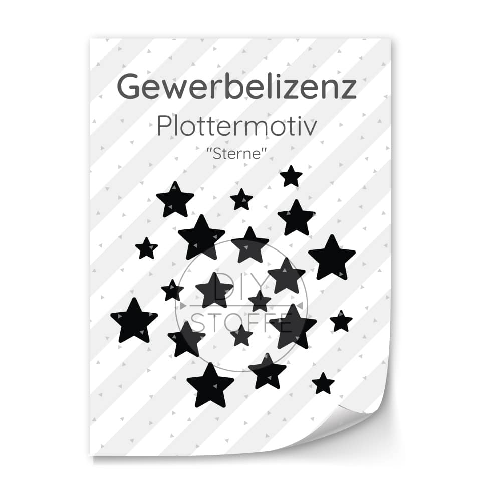 Lizenz Sterne Plottermotiv Diy Stoffe Lizenz Sterne Plottermotiv Diy Stoffe