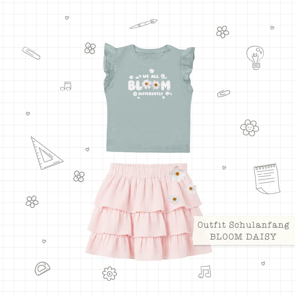 Schulanfang Outfit Bloom Daisy Schulanfang Outfit Bloom Daisy