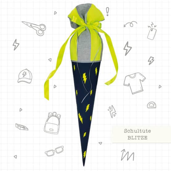 Schultuete Blitze