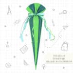 Schultueten Paket Salbei Neon 1