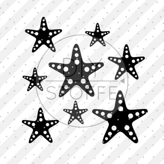 Seesterne Plottermotiv Diy Stoffe