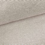 Buendchen Dunkles Smoky Beige Weiss 1 Mm Gestreift 1