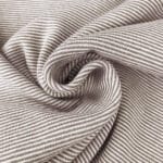 Buendchen Dunkles Smoky Beige Weiss 1 Mm Gestreift 2