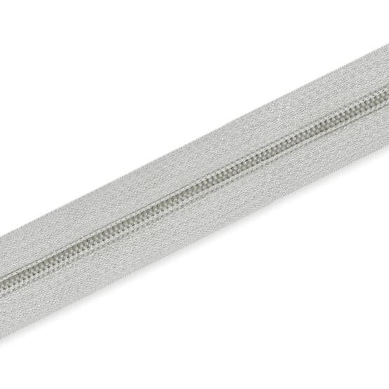 Endlosreissverschluss Spiral 5mm Warmes Zartgrau Nicht Teilbar